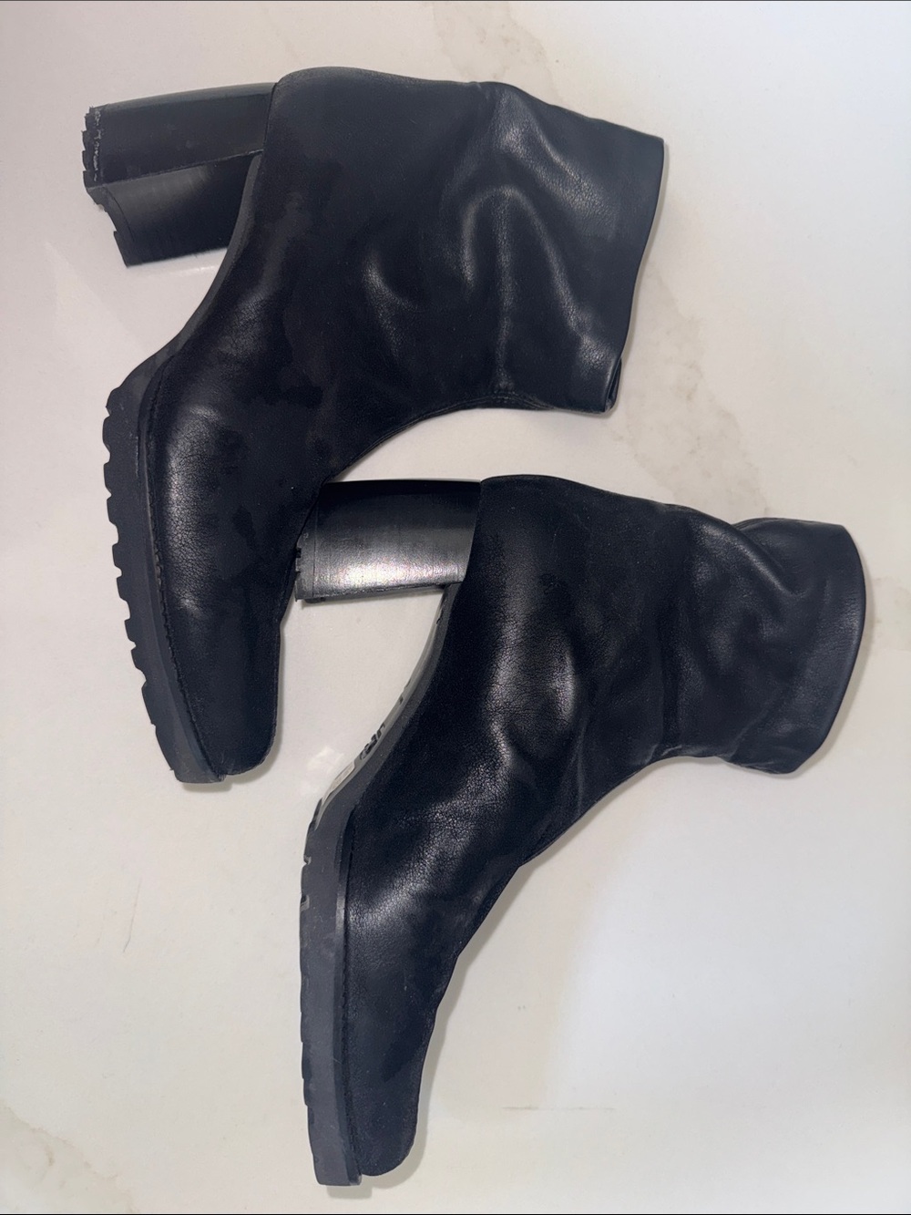 Ursula Mascaro Menorca Black Women's Ankle Boots, size 9 US, 40 EU